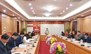 Bắc Kạn họp Tiểu ban Văn kiện Đại hội đại biểu Đảng bộ tỉnh lần thứ XIII