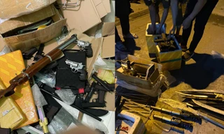 Phát hiện kho 'hàng nóng' cực khủng trong tiệm internet ở TPHCM