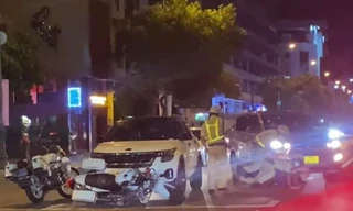 CSGT nói gì về thông tin ô tô gây tai nạn bỏ chạy rồi tông xe đặc chủng