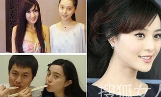 So sánh mặt mộc và mặt trang điểm của Sao Hoa