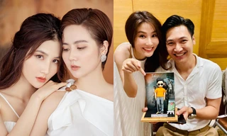 Huyền Lizzie và Mạnh Trường vắng mặt trong đám cưới Diễm My 9X