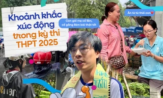 Nhìn lại những khoảnh khắc đầy cảm xúc trong kỳ thi tốt nghiệp THPT năm 2025 