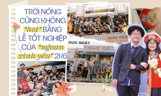 Lễ tốt nghiệp của "ngoan xinh yêu" 2K6: Đem cả đám cưới miền Tây lên sân khấu trường