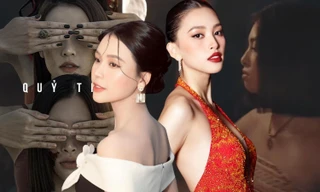 Lần đầu đóng phim kinh dị, Hoa hậu Tiểu Vy có mối quan hệ "bất ổn" với Sam