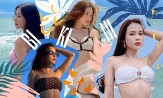 Ninh Dương Lan Ngọc, Chi Pu cùng dàn mỹ nhân Việt hút mắt với bikini đủ màu sắc