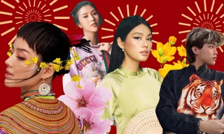 Châu Bùi, Quỳnh Anh Shyn, Cô Em Trendy đọ sắc với váy áo lung linh, "chanh sả" đón Tết