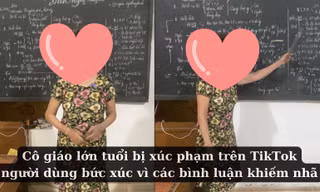 Cô giáo lớn tuổi bị xúc phạm trên TikTok, netizen bức xúc vì các bình luận khiếm nhã