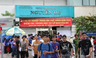 Hơn 1,16 triệu thí sinh cả nước có mặt làm thủ tục dự thi tốt nghiệp THPT 2025