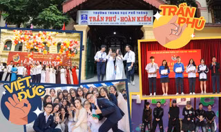 Hà Nội: Hai ngôi trường THPT "học đỉnh mà chơi cũng chiến" ở quận Hoàn Kiếm