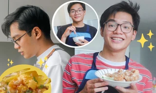 Food blogger Gia Bảo: Đẹp trai, nấu ăn ngon, chuẩn mẫu "bạn trai quốc dân" đây rồi!
