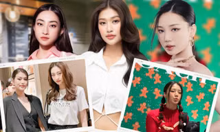 Dàn mỹ nhân thế hệ 2K qua "cam thường": Hoa hậu Thiên Ân đẹp ngút ngàn, Amee ngọt ngào