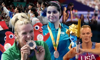 Những khoảnh khắc "đốn tim" người yêu thể thao của các VĐV Olympics 2024