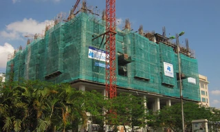 Vào công trường 'căn hộ đế vương'