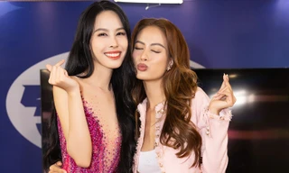 Á hậu Việt Nam Lê Nguyễn Ngọc Hằng phản ứng như thế nào khi được học trò Hồ Ngọc Hà khuyên nên 'đàn ông' hơn