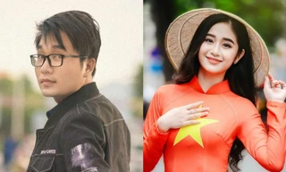 Hai bạn trẻ genZ thực hiện bộ ảnh áo dài ‘cờ đỏ sao vàng’ đầy ý nghĩa chào mừng Lễ Quốc khánh 2/9