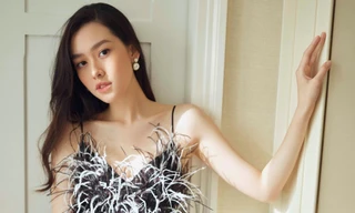 Dù đã là mẹ một con nhưng Á hậu Tường San vẫn giữ sắc vóc ngày càng quyến rũ, đẹp rạng rỡ