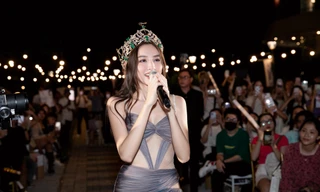 Netizen 'té ngửa' khi Hoa hậu Thùy Tiên tuyên bố có thể sẽ lấy vợ trong buổi fan meeting đầu tiên