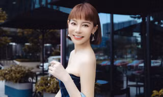 Không theo style quyến rũ, 'Hoa hậu nổi tiếng về độ giàu có V-biz' khác lạ với hình ảnh đầy tinh tế