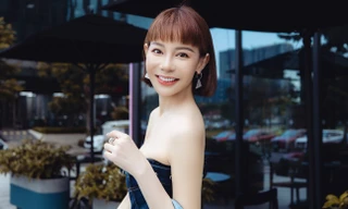 Không theo style quyến rũ, 'Hoa hậu nổi tiếng về độ giàu có V-biz' khác lạ với hình ảnh đầy tinh tế