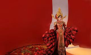 Hé lộ quốc phục tại 'Miss International 2022', Á hậu Phương Anh khiến Vnet xôn xao vì độ hoành tráng