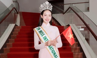 Vừa trở về Đà Nẵng, 'Miss International 2024' Thanh Thuỷ đã nhận được bất ngờ khiến ai cũng 'nể'