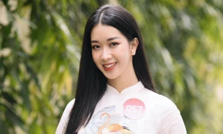 Á khôi Học viện Báo chí Nguyễn Linh Thu tự hào khi được nhận xét giống 'Hoa hậu Việt Nam' Đỗ Mỹ Linh