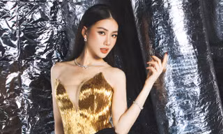 Hoa hậu Bùi Quỳnh Hoa tung 'miếng hài' vì 'đẩy thuyền' hai 'mỹ nhân' Lê Hoàng Phương và Vũ Thúy Quỳnh