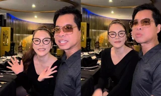 Rò rỉ mối quan hệ đặc biệt giữa 'Ông hoàng nhạc sến' và 'Nữ đại gia kim cương' gây chấn động V-biz