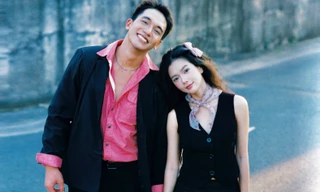 Cặp đôi tân binh 'khủng' của làng giải trí Việt tung bộ ảnh 'tình bể bình'