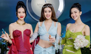 Hoa hậu Khánh Vân, Hà Thu và siêu mẫu Bùi Quỳnh Hoa 'cực gắt' khi 'đối đầu' nhau vì điều này