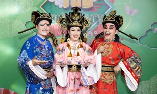 Khán giả ấn tượng với các tạo hình độc đáo của dàn nghệ sĩ trong chương trình 'Táo Xuân 2025'