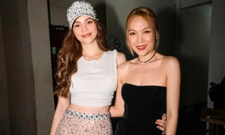 Khoảnh khắc hiếm hoi, Mỹ Tâm và Hồ Ngọc Hà đứng chung khung hình, xóa tan tin đồn hiềm khích bấy lâu