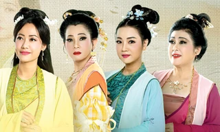Hồng Ánh, Thanh Thủy, Hoàng Trinh, NSƯT Mỹ Duyên cùng nhau mang tinh thần mới cho vở kịch cảm tác từ 'Truyện Kiều'