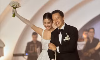Những khoảnh khắc hiếm có trong đám cưới của Diễm My 9X, quy tụ cả một 'rừng sao' Việt