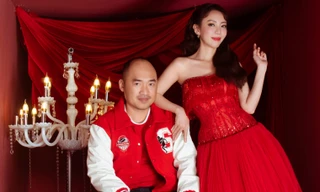 'Cặp đôi trăm tỷ' Thu Trang - Tiến Luật tình tứ trong bộ ảnh Valentine: ‘Chồng của Trang là người sống rất tình cảm’