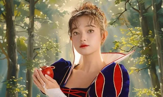 Tạm gác lại hình ảnh cá tính, Châu Bùi hoá nàng Bạch Tuyết đầy ngọt ngào