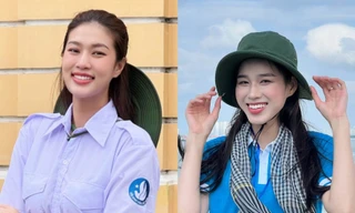 Hoa hậu Thiên Ân và Hoa hậu Đỗ Thị Hà cùng hàng trăm sinh viên khởi hành đến quần đảo Trường Sa