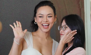 Mai Ngô 'cực slay' đi gặp gỡ và chia sẻ 'bí kíp vàng' được các sinh viên đón nhận nhiệt tình