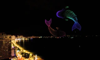 Lễ hội kỳ quan ánh sáng quốc tế Hà Nội ‘Rực rỡ Thăng Long’ trở thành tâm điểm chú ý của truyền thông quốc tế