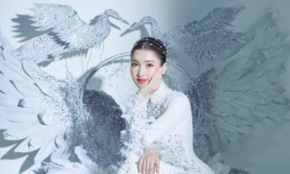 'Choáng' với trang phục văn hóa dân tộc nặng hơn 10 ký mà Á hậu Phương Nhi mang đi chinh chiến quốc tế