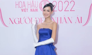 Thí sinh 'Hoa hậu Việt Nam 2022' thực lực 'đỉnh chóp' nói tiếng Anh khi thi 'Người đẹp Nhân ái'