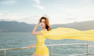 Hoa hậu 'visual mặt mộc cực phẩm nhất V-biz' chỉ cần 'ngồi im' cũng triệu views