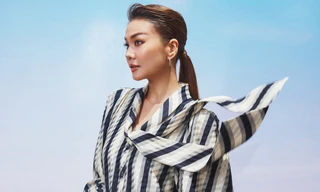 Thanh Hằng là siêu mẫu hiếm hoi của làng mốt Việt 'dám' diện thiết kế đòi hỏi tỷ lệ cơ thể lý tưởng