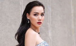 Trang Nhung xuống phố diện toàn đồ hiệu, nhan sắc xứng danh ‘Đệ nhất mỹ nhân V-biz’