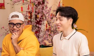 World Cup 2022 còn đang 'nóng' mà Đức Phúc và rapper GDucky rủ rê 'mỹ nhân Mắt biếc' đón Tết sớm