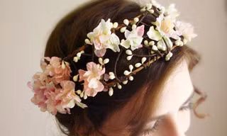 Hoa cài cô dâu đậm chất bohemian