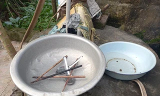 Một số vật dụng của gia đình ông S.