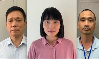 Các bị can bị khởi tố và bắt tạm giam. Ảnh: C.A