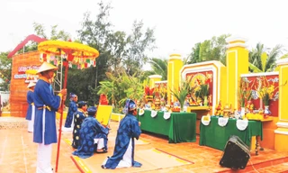 Lễ hội Cầu Bông đầu năm ở làng rau Trà Quế