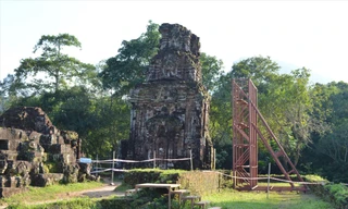 Khu Di tích Mỹ Sơn (Quảng Nam) Ảnh: Hoài Văn
